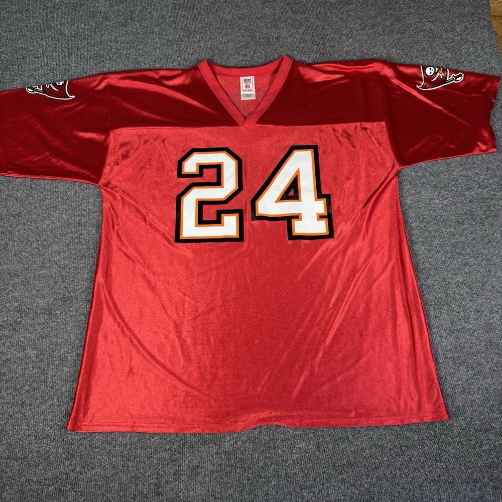 Tampa‎ Bay Buccaneers Cadillac Williams Men's Size XL Home Red Jersey RB #24
